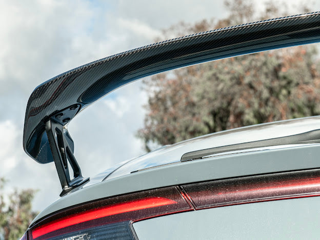 *BLEMISHED-DISCOUNTED* 2023-UP HONDA CIVIC TYPE-R CARBON FIBER REAR HIGH WING SPOILER
